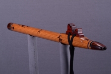 Borneo Ironwood Native American Flute, Minor, Mid F#-4, #I71H (4)
